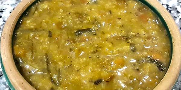 طرز تهیه آش آبادانی ساده برای دو نفر , دستور پخت آش آبادانی بدون گوشت