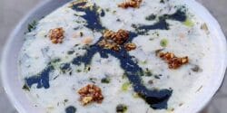 طرز تهیه آش دوغ ساده و سنتی خوشمزه و مجلسی شمالی