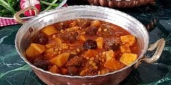 طرز تهیه خورش به آلو