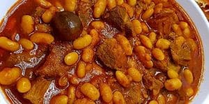 طرز تهیه خورش لوبیا سفید