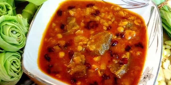 طرز تهیه خورش زرشک خراسان جنوبی , دستور پخت خورشت زرشک با مرغ