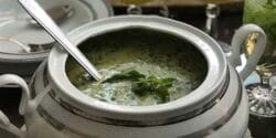 طرز تهیه سوپ اسفناج