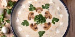 طرز تهیه سوپ قارچ