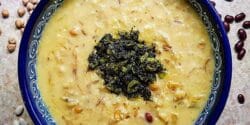 طرز تهیه آش بادمجان