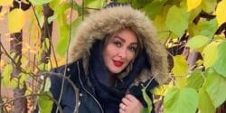 عکس الهام حمیدی و مادرش