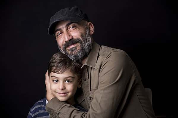 عکس هادی حجازی فر و پسرش , هادی حجازی فر و فرزندش , عکس های جدید هادی حجازی فر و پسرش