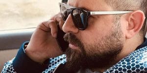 عکس هومن سیدی و دخترش