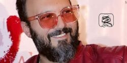 عکس کامبیز دیرباز و دخترش