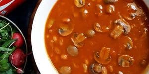 طرز تهیه خوراک لوبیا چیتی رژیمی