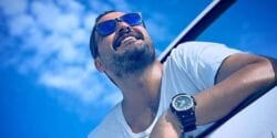 عکس میلاد کی مرام و پدرش