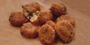 طرز تهیه ناگت سیب زمینی پنیر