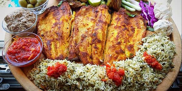 طرز تهیه سبزی پلو با ماهی شکم پر, دستور پخت سبزی پلو با ماهی جواد جوادی تن ماهی سفید , xvc jidi sfcd g fh lhid