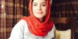 عکس سیما تیرانداز و پدرش