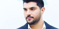عکس سینا مهراد و پدر بزرگ و مادربزرگش