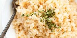 طرز تهیه برنج قهوه ای