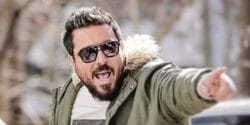 عکس محسن کیایی و پدرش