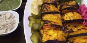 طرز تهیه کباب ماهی شیر
