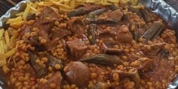 طرز تهیه خورش بامیه خوشمزه و مجلسی اصیل به سبک جنوبی
