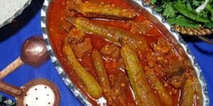 طرز تهیه خورش کدو سبز با گوشت