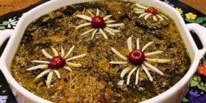 طرز تهیه خورش طلا کوله گیلانی