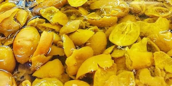 طرز تهیه ترشی پوست لیمو